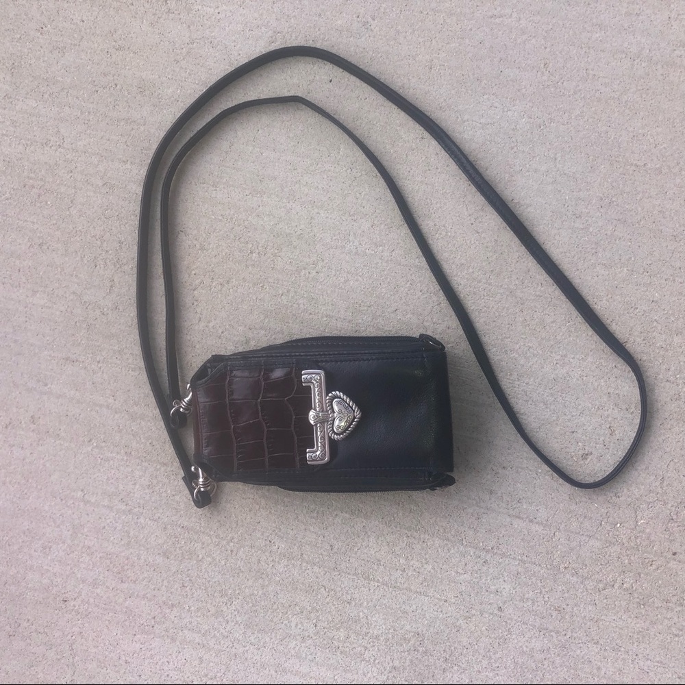 Brighton Phone Purse Mini Purse Long Strap Vintage